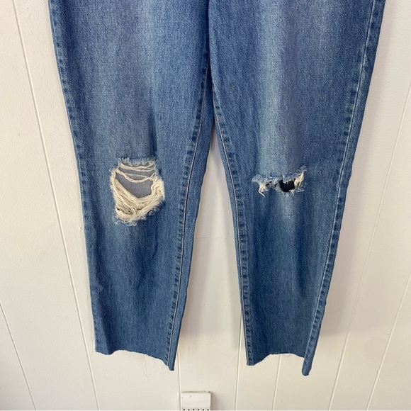 Sam Edelman Yaro High Rise Pinch Waist Jeans Skyline Womens 30 Distressed 90s - Picture 4 of 15